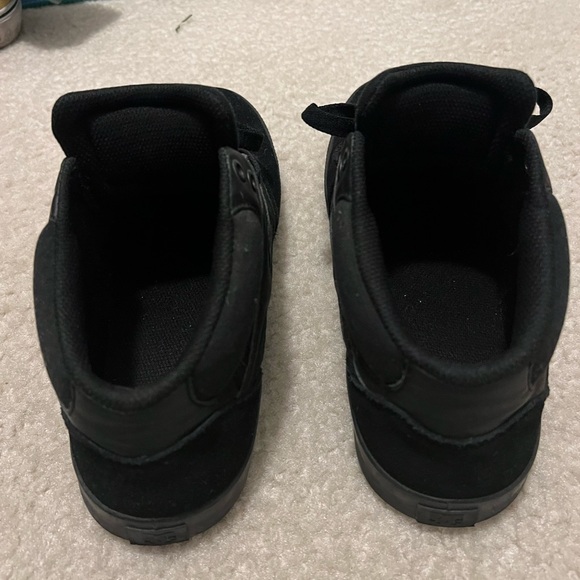 DC Men’s Mid Kalis Vulc all black M10.5 - Picture 2 of 5